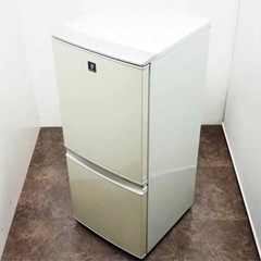 【ネット決済】SHARP 2ドア 冷凍 冷蔵庫 137L SJ-...