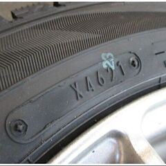 【来店取替】155/65R13 新品スタッドレスタイヤ&中古アルミホイール付きセット 軽自動車