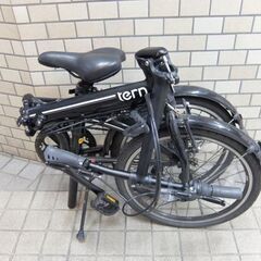 折りたたみ自転車☆tern ターン ミニベロ LINK C8 20インチ 8段変速 60601-T6 アルミフレーム Tourney TX ブラック