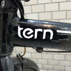 折りたたみ自転車☆tern ターン ミニベロ LINK C8 20インチ 8段変速 60601-T6 アルミフレーム Tourney TX ブラック