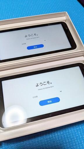 GALAXY 5G Mobile wifi 中古　美品 Galaxy Samsung 5G Mobile Wi-Fi SCR01 au SIMフリー 5G対応 モバイル