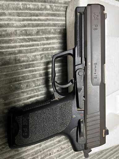 タナカワ－クス製　ＨＷ樹脂ガスガン　Ｈ＆K　Ｐ８　合法品　中古品 H&K P8【ドイツ連邦軍制式拳銃】タナカ ガスブローバック