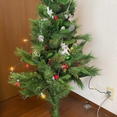 【受け渡し者決まりました】クリスマスツリー　高さ約１２０cm