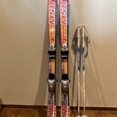 120.118 スキー板、ストック　子供用