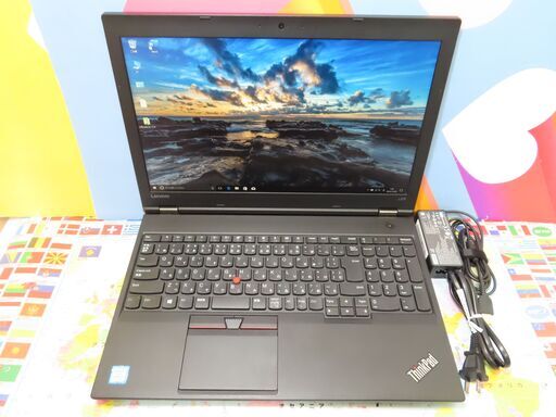 JC1158 美品 レノボ Thinkpad L570 第7世代 15.6型 FHD DVD office2019