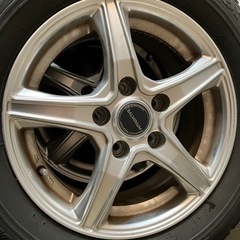 値下げ‼️日産 セレナC25で使用 アルミ、スタッドレスタイヤ