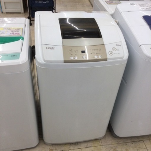 【✨風乾燥機能付き❗️お急ぎコース搭載❗️✨】定価¥35,880 Haier/ハイアール 7㎏洗濯機 JW-K70M 2017年製