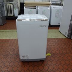 ID 083738　洗濯機シャープ　7K　２０２１年製　ES-T713
