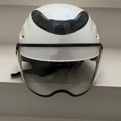 【ネット決済・配送可】バイクヘルメット.バイクシールド付きヘルメット