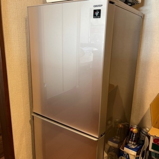 美品】SHARP 冷蔵庫 SJGD14C 2017年製 どっちもドア プラズマ