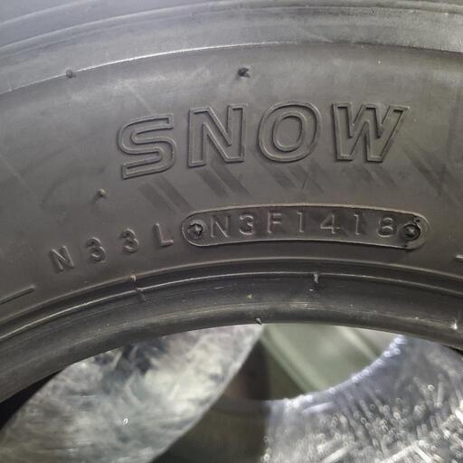 バン用スタッドレス 205/70R16(111/109L LT) TOYO DELVEX M934 6本 中古