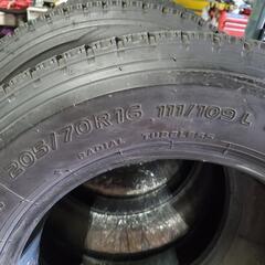バン用スタッドレス　205/70R16(111/109L LT)  TOYO DELVEX M934　6本　中古