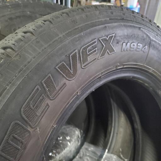 バン用スタッドレス 205/70R16(111/109L LT) TOYO DELVEX M934 6本 中古