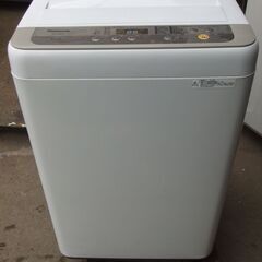 【ネット決済】H129　Panasonic全自動洗濯機　6.0K...