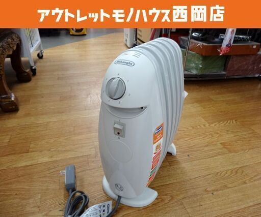DeLonghi TRN0505JS オイルヒーター 500W DeLonghi ミニオイルヒーター