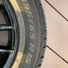 スタッドレス　15インチ　195/65R/15 ホイール付き