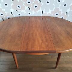 G-PLAN　エクステンションテーブルと椅子4脚セット