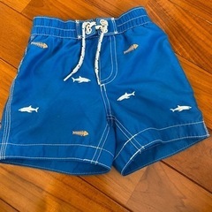 BabyGAP　男の子水着　トランクス型　90センチ サメ刺繍柄