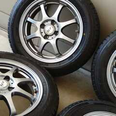 グッドイヤー スタッドレス 175/65R15 ／ LCZ 軽量アルミホイール 5.5×15 4H PCD100 ET45