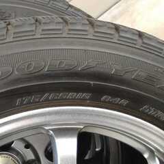 グッドイヤー スタッドレス 175/65R15 ／ LCZ 軽量アルミホイール 5.5×15 4H PCD100 ET45