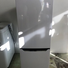 【中古品】ハイセンス 2ドア冷凍冷蔵庫 2019年製 HR-D15C