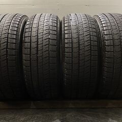 走行短め BS BLIZZAK VRX2 215/60R16 16インチ スタッドレス 4本 2018年製 エスティマ ヴェゼル CX-3 マークX等　(VTN726)クレジットカード QRコード決済可能