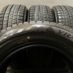 走行短め BS BLIZZAK VRX2 215/60R16 16インチ スタッドレス 4本 2018年製 エスティマ ヴェゼル CX-3 マークX等　(VTN726)クレジットカード QRコード決済可能