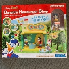 ディズニー DIY おもちゃ　ドナルドのハンバーガーショップ