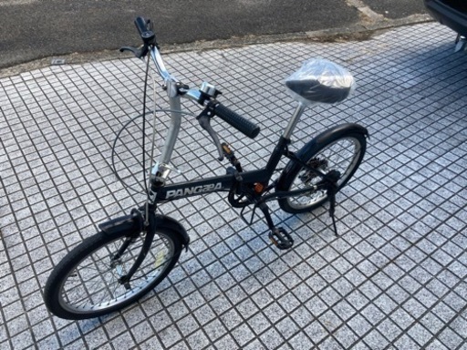 折りたたみ自転車】20インチ 6段変速 チェーン、サドル新品❗️若林 折りたたみ自転車】20インチ 6段変速 チェーン、サドル新品❗️若林