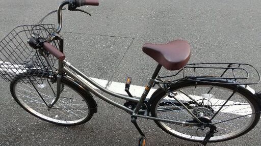 6段階変則付き 自転車ブラック