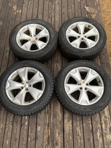 スバル フォレスター スタッドレス ヨコハマG075 225/60R17 sj5 www