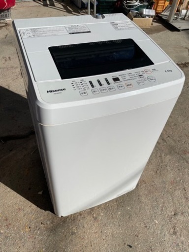 【超美品‼️】Hisense全自動洗濯機