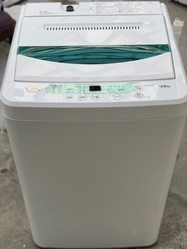 送料・設置込み　洗濯機　4.5kg ヤマダ　2020年
