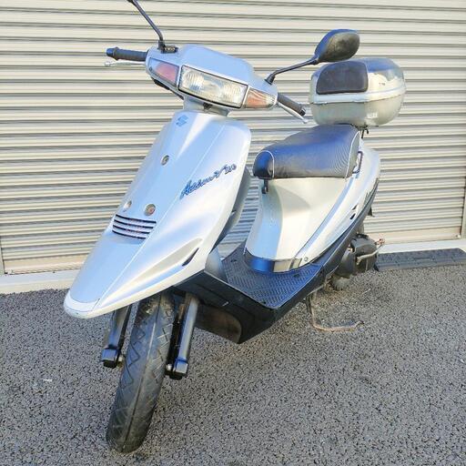 2392.走行わずか6000km　アドレスv100 バッテリー、シート新品　千葉県柏市　即日配送、自走引き取りも可能