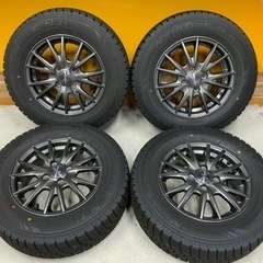 ほぼ新品185/70R14スタッドレスアルミ付き4本