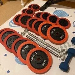 筋トレ道具　ダンベル　可変ベンチ