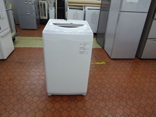ID 084124 洗濯機東芝　5Ｋ　打痕　2018年製　AＷ－5Ｇ6