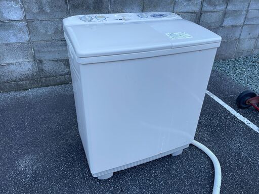 ★動作〇★ 二層式洗濯機 ハイアール AQW-N55 2014年製 の画像