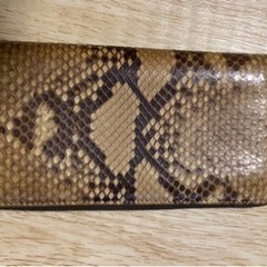 Gucciパイソン長財布