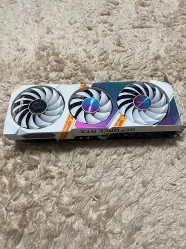 Colorful iGame RTX 3060 Ti Ultra W OC LHR グラフィックボード 希少海外版 ホワイト自作PCに最適