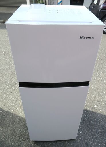 ☆ハイセンスジャパン Hisense HR-B1202 120L 2ドアノンフロン冷凍冷蔵庫◆2020年製・使い勝手抜群