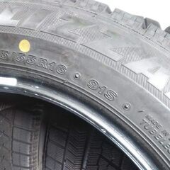 冬 ブリヂストン 205/55R16 VRX【~95％ 富山】BS ブリザック【点検OK】16インチ 中古 4本　205/55/16　205/55-16　205-55-16