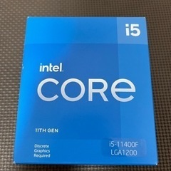未使用品 純正 Intel Core i5 11400f 用ファン