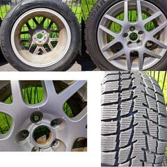 12/26まで　スタッドレスタイヤ 205/55R16　タイヤ＋ホイール４本セット　