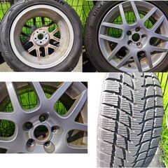 12/26まで　スタッドレスタイヤ 205/55R16　タイヤ＋ホイール４本セット　