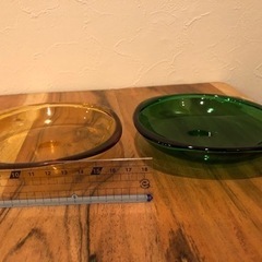 【受付終了】色とりどりのデザートガラス皿