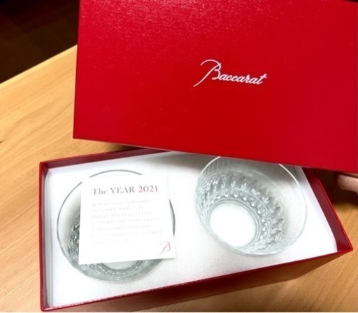 バカラ BACCARAT グラス 結婚祝い ペア 2客 ティアラ
