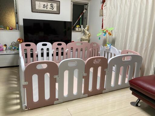 美品  ベビー用 柵