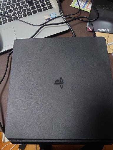 PS4 CUH-2200AB01Jet Black 500GB ソフトx2付き