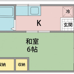 🎉業界最安値🎉初期費用9.5万円👍1K👍 花小金井駅🍀 - 西東京市